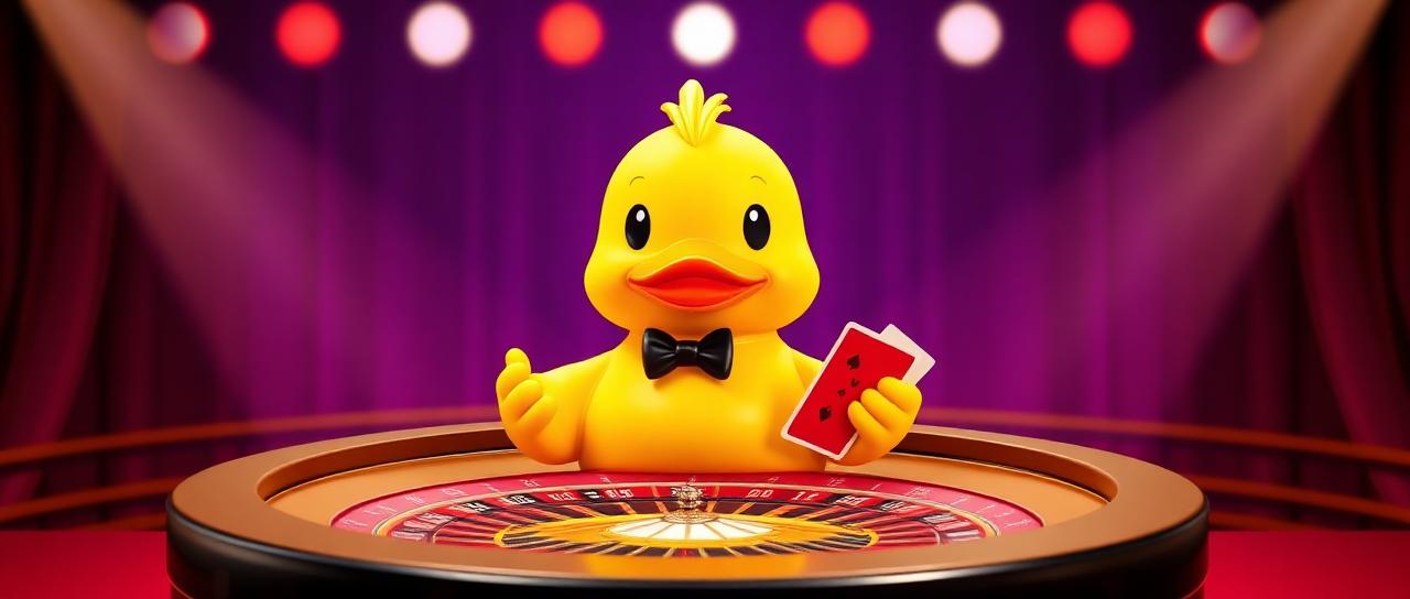DuckySino live tafel met dealer